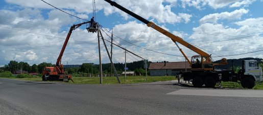 Монтаж опор и линий электропередач. Услуги спецтехники стоимость услуг и где заказать - Кимры