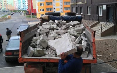Вывоз и уборка строительного мусора бункерами - Торжок, цены, предложения специалистов
