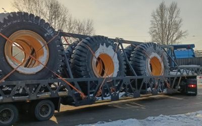 Тралы для перевозки больших грузовых колес - Кувшиново, заказать или взять в аренду
